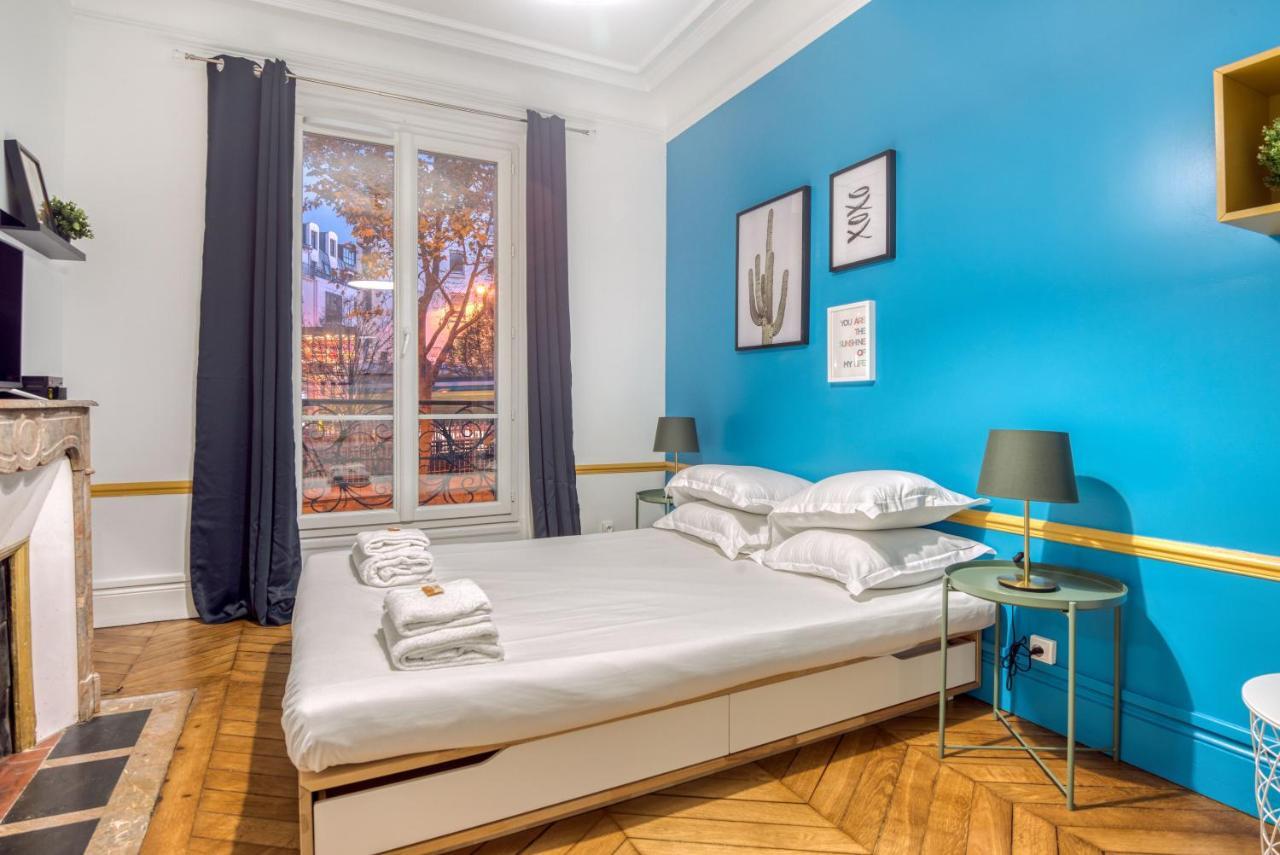 Basilique Du Sacre Coeur - Beautiful 2P Apartment ปารีส ภายนอก รูปภาพ